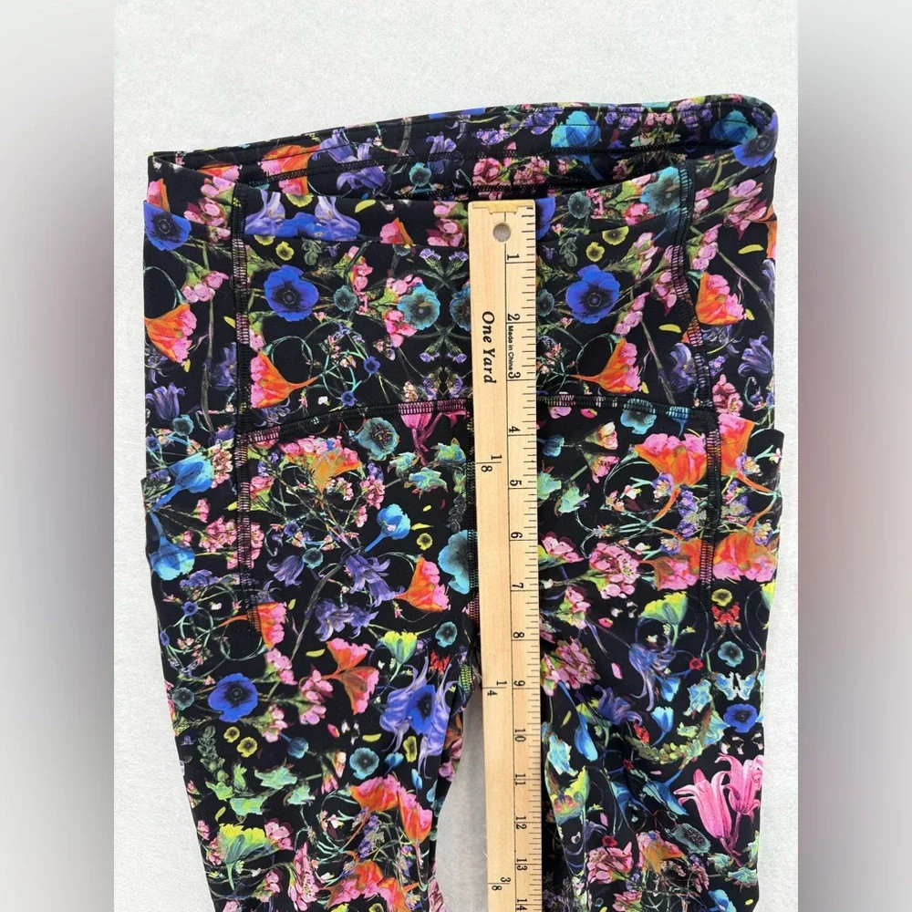 Lululemon Swift Speed High-Rise Tight 21” Flowerscope Black Multi Size‎ 2